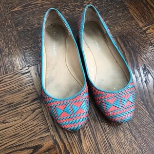 Rebecca Minkoff basket weave flats